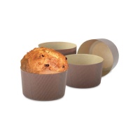 Moules pour panettone de 100 g jetables - Décore - 100 unités