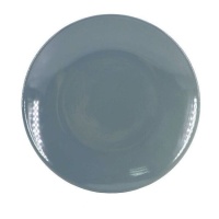 Assiette de 19 cm bleu-gris