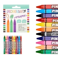 Crayons de couleur - Pincello - 24 unités