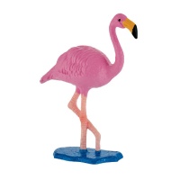 Figurine pour gâteau de flamant rose de 7,5 cm - 1 unité