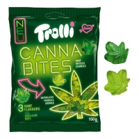 Gommes à l'extrait de chanvre - Trolli Cannabites - 150 grammes