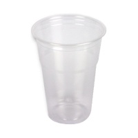 Gobelets en plastique transparent de 300 ml - 50 unités