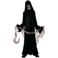 Costume d'esprit sans visage noir pour enfant