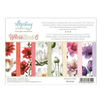 Kit de papiers pour scrapbooking de Flora Book 6 - Mintay Papers - 24 feuilles