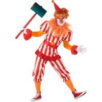 Costume de Clown effrayant de cirque pour homme