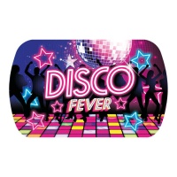 Plateau Disco Fever de 39 x 24 cm - 1 unité