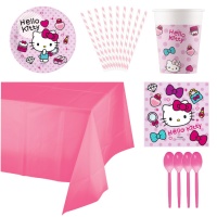 Pack pour fête de Hello Kitty - 8 personnes