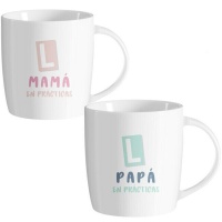 Tasse de 350 ml pour Maman et Papa en apprentissage - 1 tasse