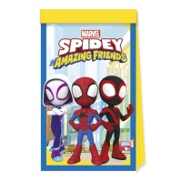 Sacs en papier Spidey - 4 unités