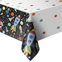 Nappe de l'Espace avec fusées de 1,37 x 2,13 m