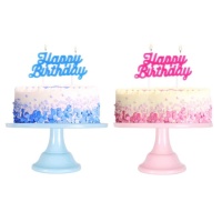 Bougie Happy Birthday de 5 x 11 cm