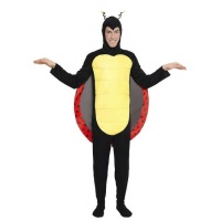 Costume de coccinelle avec ailes pour adulte