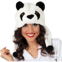 Chapeau d'ours panda de 52 cm