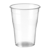 Gobelets de 1 L en plastique transparent - 25 unités