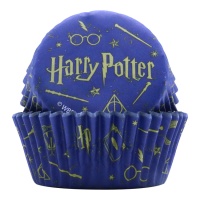 Caissettes pour cupcakes Harry Potter monde magique - 30 unités