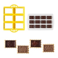 Kit pour biscuits au chocolat - Decora - 2 pièces