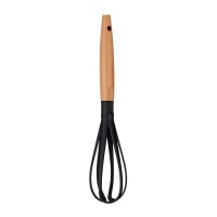 Fouet de 31 cm avec manche en bois