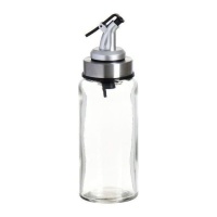 Bouteille d'huile de 250 ml transparente