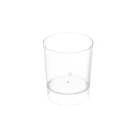 Verres de 33 ml en plastique transparent pour shooter - 10 unités