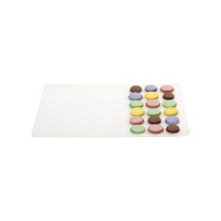 Tapis en silicone pour macarons 30 x 40 cm - Decora - 48 cavités