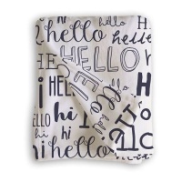 Couverture Hello de 1,50 x 1,25 m