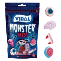 Sac de bonbons monstres d'Halloween - Vidal - 180 g