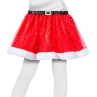 Jupe tutu Père Noël pour enfant