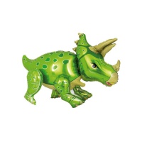 Ballon de dinosaure vert 90 x 55 cm