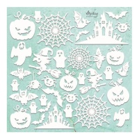 Panneau Découpé d'Halloween - Mintay Papers