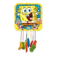 Piñata de Bob L'Éponge et ses amis de 43 x 43 cm