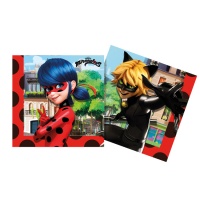 Serviettes de Ladybug en action de 16,5 x 16,5 cm - 20 unités