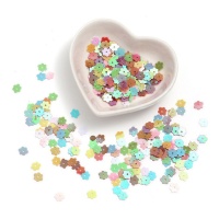 Paillettes en forme de fleur de 0,6 cm - 5 g