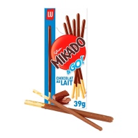 Mikado biscuits enrobés de chocolat au lait - Lu