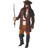 Déguisement de pirate Jack des Caraïbes pour homme