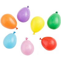 Ballons à eau de différentes couleurs - 100 unités