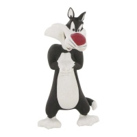 Figurine pour gâteau de Sylvestre de Looney Tunes de 8 cm