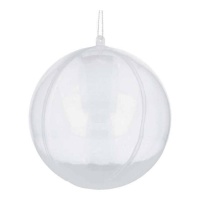 Boule en plastique rechargeable de 9 cm - 1 pièce