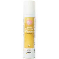 Spray comestible métallique doré brillant de 75 ml - Pastkolor