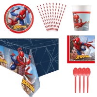 Pack pour fête de Spiderman - 8 personnes