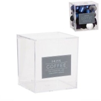 Boîte pour capsules de café Essential de 12,5 x 10,5 x 13 cm