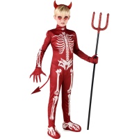 Costume de démon squelette pour enfant