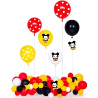 Kit de ballons avec supports de Petite Souris - 52 unités