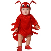 Déguisement de crabe rouge pour bébé