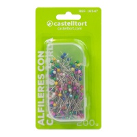 Épingles à tête de perle 3,8 cm - Castelltort - 200 unités