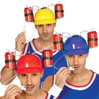 Casque à boisson assortis - 63 cm