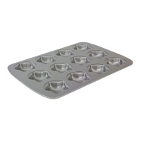 Moule pour étoiles mini en acier de 37,3 x 26,1 cm - PME - 12 cavités