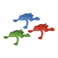 Figurines de grenouilles sautillantes assorties - 25 unités