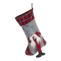 Chaussette de poupée de maman Noël de 40 cm