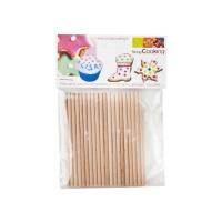 Bâtons en bois de 8,9 cm - Scrapcooking - 20 unités