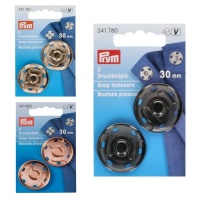 Boutons-pression de 3 cm - Prym - 2 paires